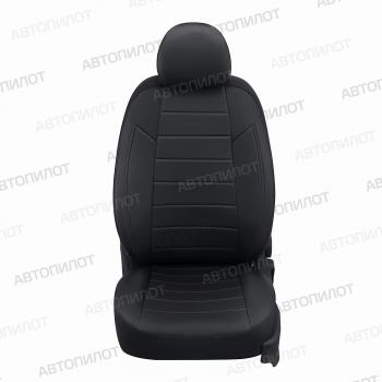 7 799 р. Чехлы на сиденья Экокожа (к. Comfort Luxe экокожа) Автопилот Уаз Патриот 3163 5 дв. 2-ой рестайлинг (2017-2025) (черный)  с доставкой в г. Тольятти. Увеличить фотографию 3