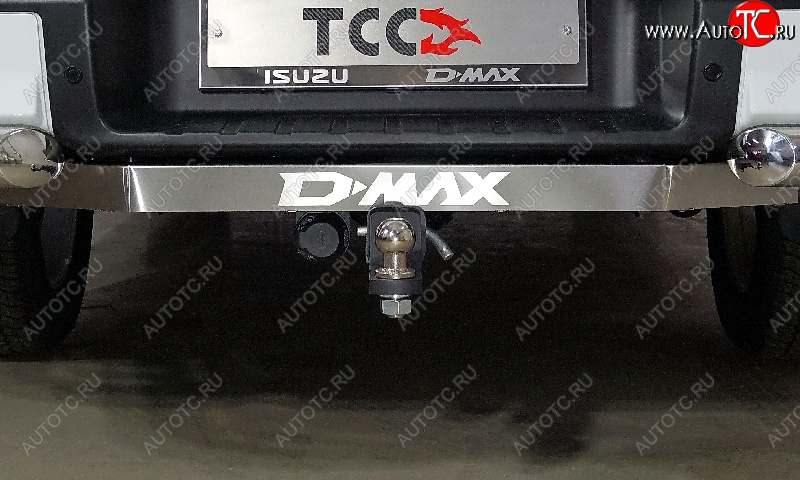 18 499 р. Фаркоп (тягово-сцепное устройство) TCC Тюнинг Isuzu D-Max RG DoubleCab (2020-2023) (шар E, надпись D-MAX)  с доставкой в г. Тольятти