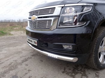 Декоративная вставка переднего бампера ТСС Тюнинг Chevrolet Tahoe K2UC (2014-2021) ()