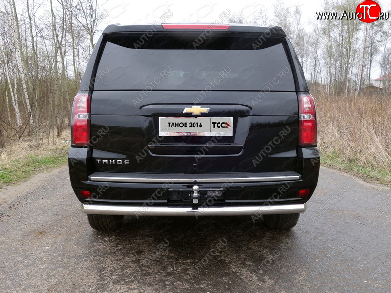 22 999 р. Защита задняя d76,1 мм ТСС Тюнинг  Chevrolet Tahoe  K2UC (2014-2021)  с доставкой в г. Тольятти