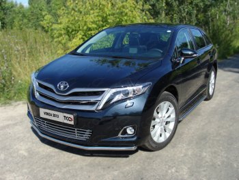 Защита переднего бампера нижняя d42,4 мм ТСС Тюнинг Toyota (Тойота) Venza (Венза)  GV10 (2012-2016) GV10 рестайлинг ()