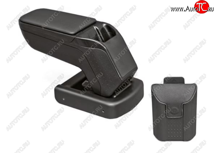 10 899 р. Подлокотник ARMSTER 2 BLACK для PEUGEOT 308 2007-2013 Пежо Peugeot 308 T7 хэтчбек 5 дв. дорестайлинг (2007-2011) (Чёрный)  с доставкой в г. Тольятти