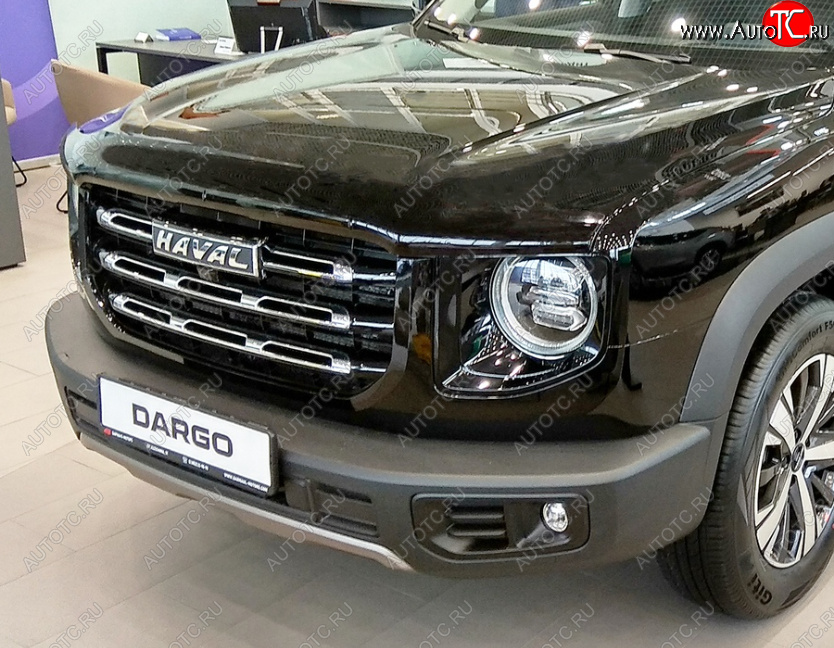 3 299 р. Дефлектор капота SIM Haval Dargo (2022-2025)  с доставкой в г. Тольятти