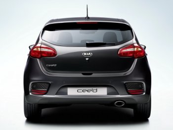 Бампер задний GAMMA KIA Ceed 2 JD рестайлинг, хэтчбэк (2015-2018)