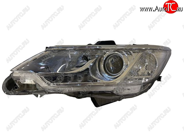 8 449 р. Левая фара (с электрокорректором, диодная) BODYPARTS Toyota Camry XV55 1-ый рестайлинг (2014-2017)  с доставкой в г. Тольятти