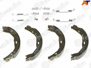 Колодки барабанные задние RH-LH SAT Mercedes-Benz C-Class W204 дорестайлинг седан (2007-2011)