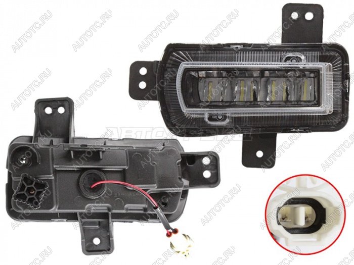 2 699 р. Левая противотуманная фара SAT Geely Coolray SX11 дорестайлинг (2018-2023)  с доставкой в г. Тольятти