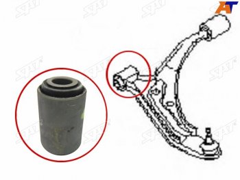 292 р. Сайлентблок переднего нижнего рычага FR SAT Nissan Pulsar N15 (1995-2000)  с доставкой в г. Тольятти. Увеличить фотографию 3