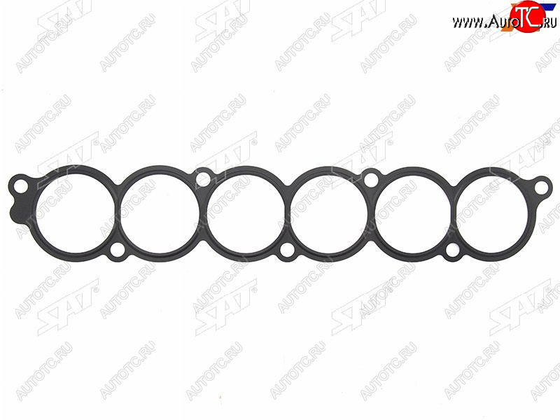 589 р. Прокладка впускного коллектора 6G75 3,8 центр SAT Mitsubishi Pajero 4 V90 дорестайлинг (2006-2011)  с доставкой в г. Тольятти