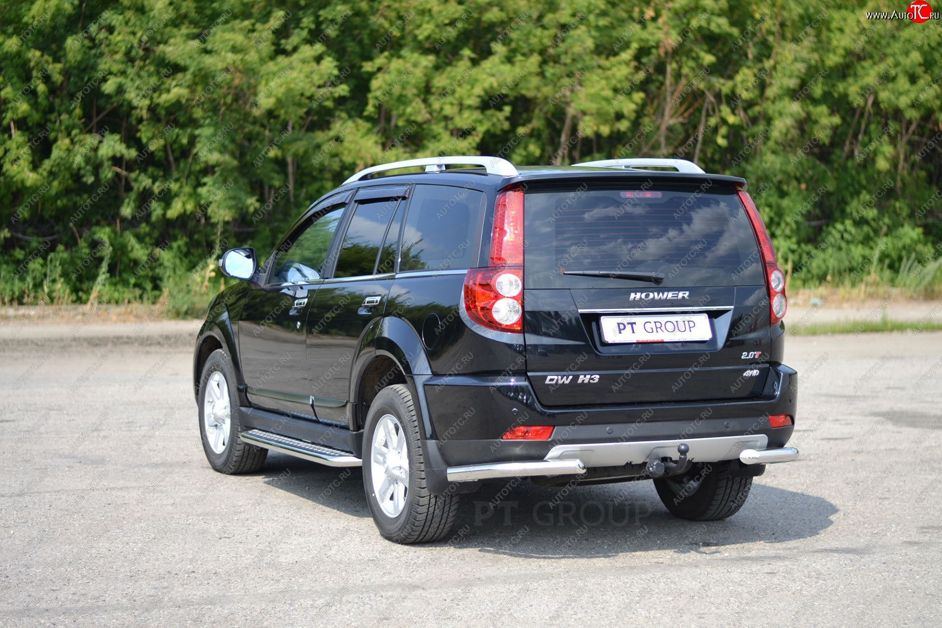 15 849 р. Защита заднего бампера (уголки d63 мм) Petroil Tuning Great Wall Hover H3 (2017-2025) (нержавейка полированна)  с доставкой в г. Тольятти