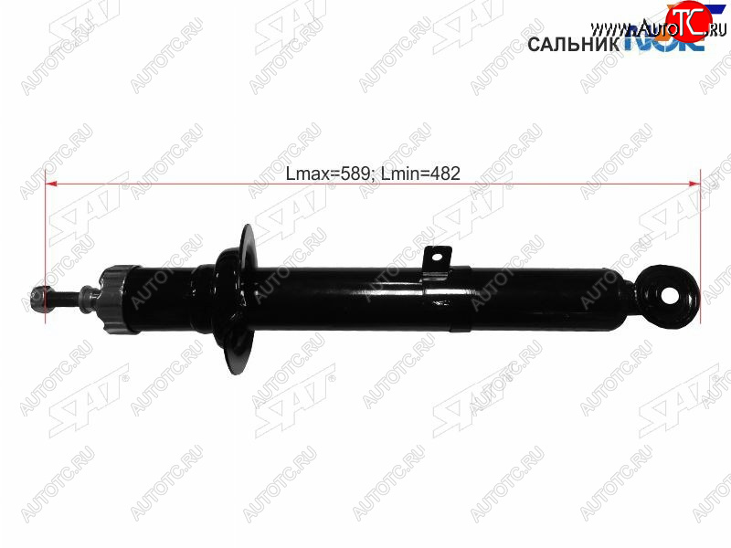 4 199 р. Стойка передняя RH SAT Lexus IS250 XE20 седан дорестайлинг (2005-2013)  с доставкой в г. Тольятти