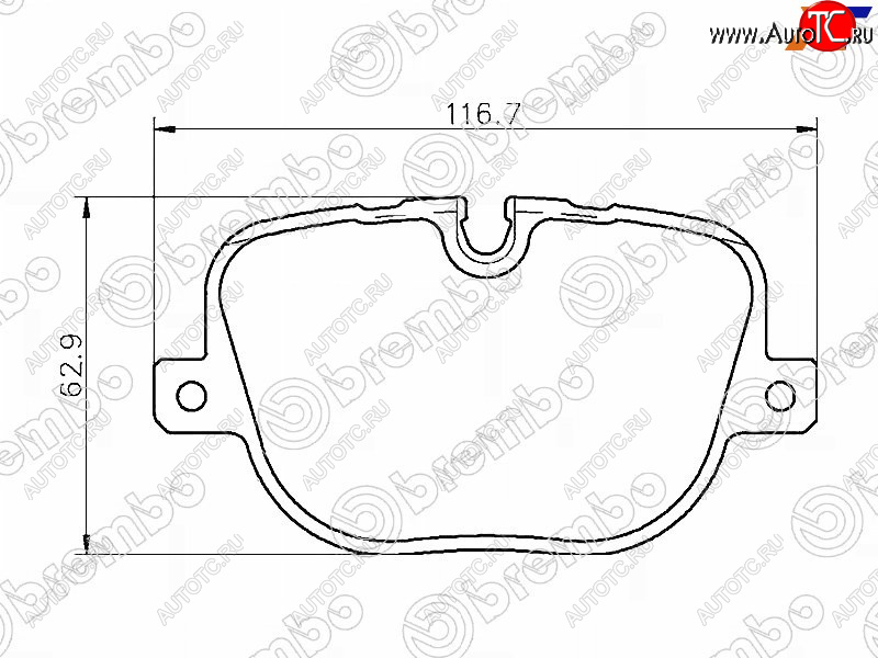 6 649 р. Колодки тормозные задние RH-LH SAT Land Rover Range Rover Sport 2 L494 дорестайлинг (2013-2017)  с доставкой в г. Тольятти