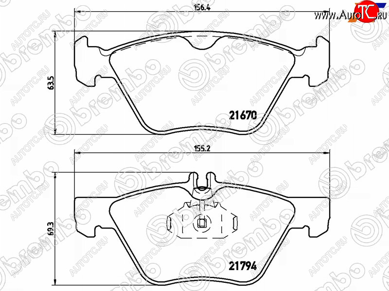 3 699 р. Колодки тормозные перед FR-FL SAT Mercedes-Benz E-Class W210 дорестайлинг универсал (1996-1999)  с доставкой в г. Тольятти