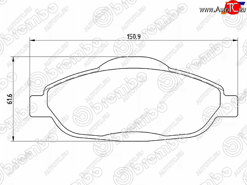 4 799 р. Колодки тормозные перед FL-FR SAT Peugeot 308 T9 хэтчбек 5 дв. рестайлинг (2017-2022)  с доставкой в г. Тольятти