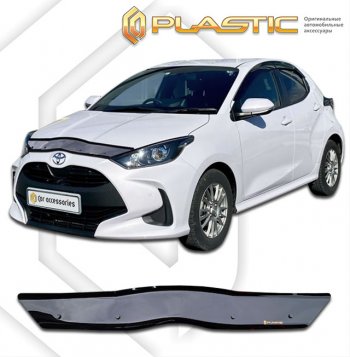 Дефлектор капота (Япония, Европа) CA-Plastic Toyota (Тойота) Yaris (Ярис)  XP210 (2020-2025) XP210 хэтчбэк 5 дв. дорестайлинг