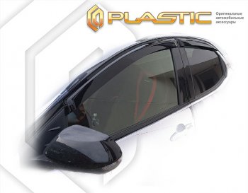 Дефлектора окон CA-Plastic Toyota Yaris XP210 хэтчбэк 5 дв. дорестайлинг (2020-2025)