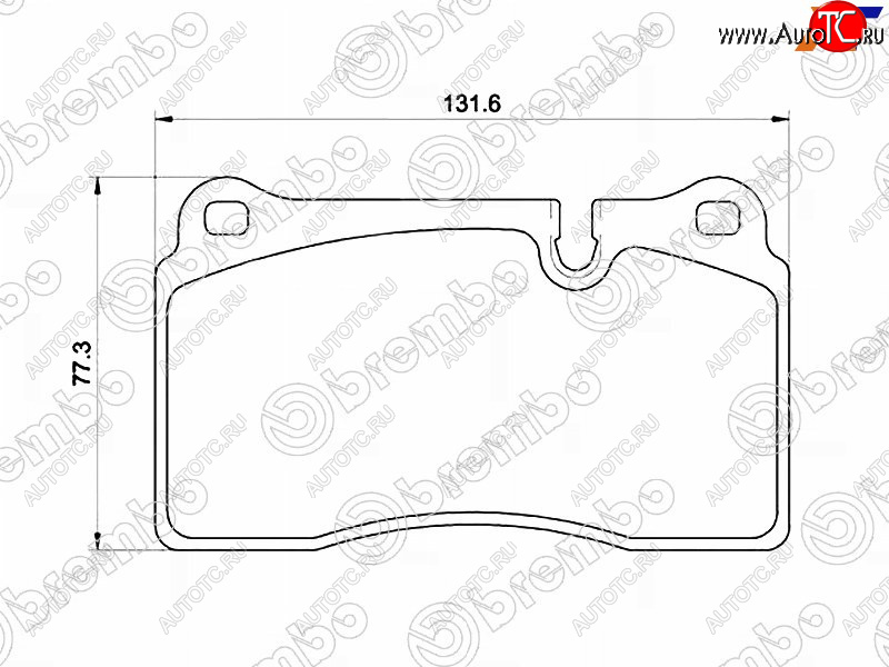 5 299 р. Колодки тормозные передние FL-FR SAT Land Rover Range Rover Sport 1 L320 дорестайлинг (2005-2009)  с доставкой в г. Тольятти