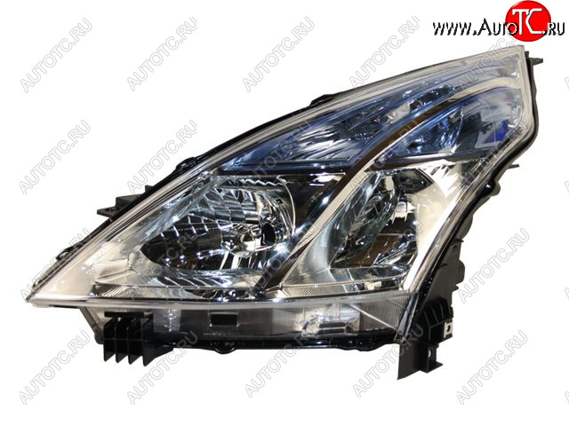 7 249 р. Левая фара (c электрокорректором) BODYPARTS Nissan Teana 2 J32 дорестайлинг (2008-2011) (ксенон)  с доставкой в г. Тольятти