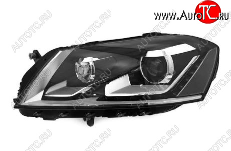 34 899 р. Левая фара (с электрокорректором, ксенон) BodyParts Volkswagen Passat B7 седан (2010-2015)  с доставкой в г. Тольятти