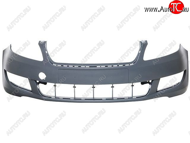 4 849 р. Передний бампер BODYPARTS Skoda Fabia Mk2 хэтчбэк рестайлинг (2010-2014) (неокрашенный)  с доставкой в г. Тольятти