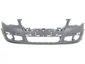 4 299 р. Передний бампер BodyParts Volkswagen Passat B6 седан (2005-2011) (неокрашенный)  с доставкой в г. Тольятти. Увеличить фотографию 1