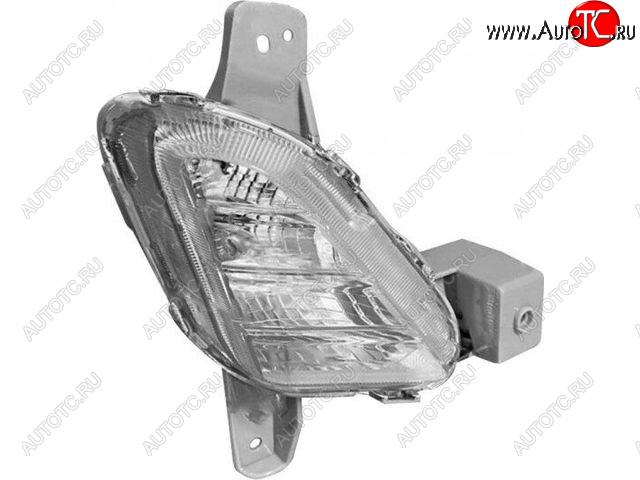 0 р. Правая противотуманная фара (ДХО) CHINA Hyundai Sonata LF рестайлинг (2017-2019)  с доставкой в г. Тольятти
