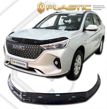 Дефлектор капота (РФ) CA-Plastic Exclusive Haval (Хавал) M6 (М6) (2021-2024)