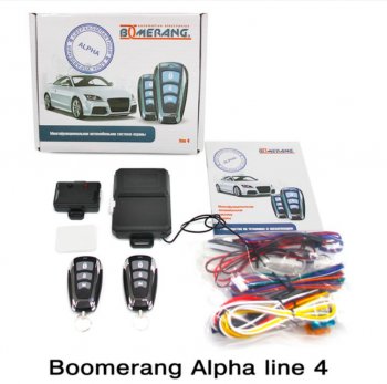 Автосигнализация Boomerang Alpha line 4 Ford Transit Connect (2013-2018)