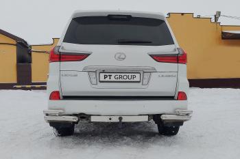 49 799 р. ТСУ PT GROUP тип AV с НЕРЖ накладкой TOYOTA LC 200 2007- LEXUS LX 2016-2021, Toyota Land Cruiser 200 2-ой рестайлинг (2015-2021)  с доставкой в г. Тольятти. Увеличить фотографию 3