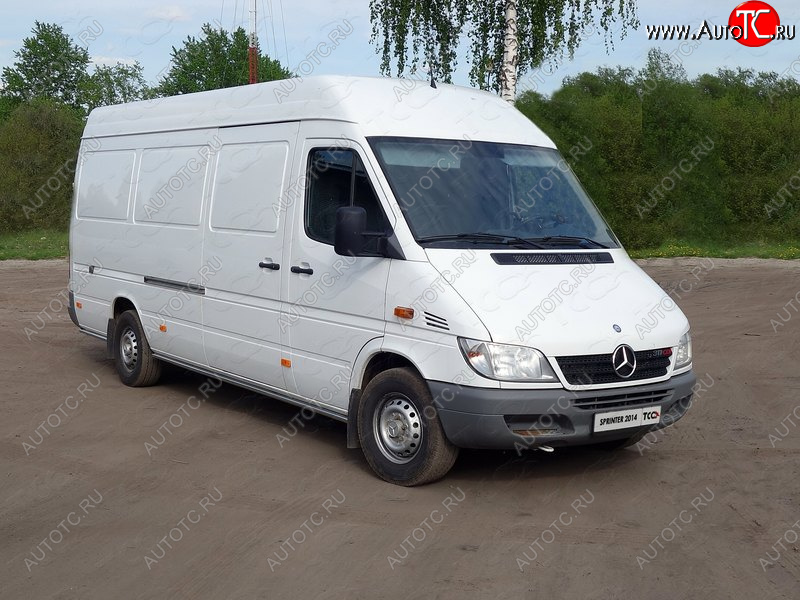 10 199 р. Защита порогов задняя 42,4 мм ТСС Тюнинг  Mercedes-Benz Sprinter  W905 (2000-2006) рестайлинг  с доставкой в г. Тольятти