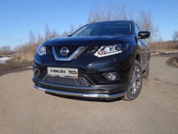 Рамка гос. номера ТСС Тюнинг Nissan X-trail 3 T32 дорестайлинг (2013-2018) ()