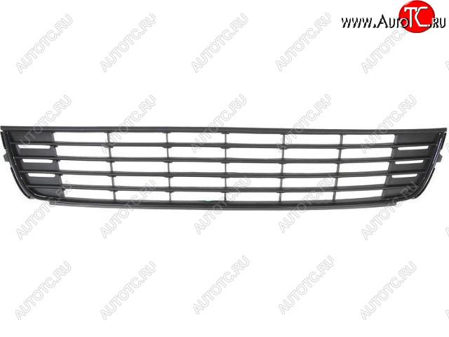 0 р. Центральная решетка переднего бампера (пр-во Китай) CHINA Volkswagen Touran 1T 2-ой рестайлинг минивэн (2010-2015)  с доставкой в г. Тольятти
