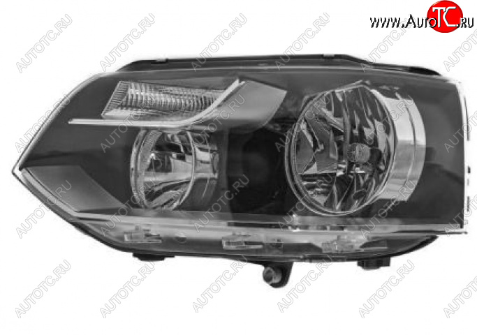 14 399 р. Левая фара (c электрокорректором) DEPO Volkswagen Transporter T5 рестайлинг (2009-2015)  с доставкой в г. Тольятти