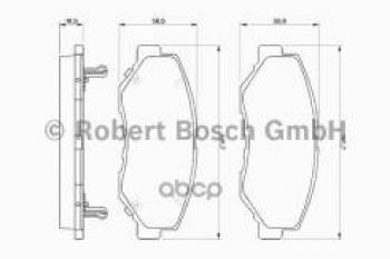 2 599 р. Колодки тормозные передние (4шт.) BOSCH  Honda Accord ( 7 CL,  7 CM,  8 CS,  8 CU,  8 CW,  9 CR,  10 CV,  11 CY) - CR-V ( RD4,RD5,RD6,RD7,RD9 ,  RE1,RE2,RE3,RE4,RE5,RE7,  RM1,RM3,RM4,  RW,RT)  с доставкой в г. Тольятти. Увеличить фотографию 1