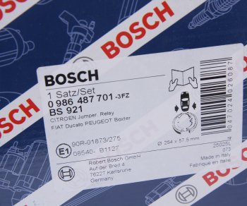 3 899 р. Колодки тормозные задние барабанные 4шт. BOSCH Fiat Ducato 290 (2014-2025)  с доставкой в г. Тольятти. Увеличить фотографию 4