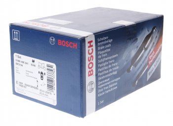 2 669 р. Колодки тормозные дисковые (4шт.) BOSCH Honda Accord 8 CU седан дорестайлинг (2008-2011)  с доставкой в г. Тольятти. Увеличить фотографию 2