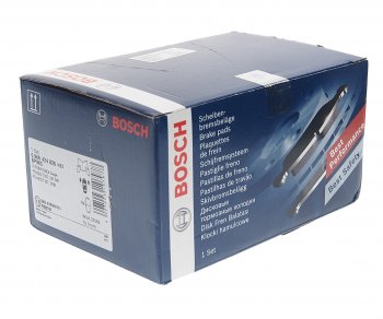 2 449 р. Колодки тормозные передние (4шт.) BOSCH Peugeot 308 T7 универсал дорестайлинг (2007-2011)  с доставкой в г. Тольятти. Увеличить фотографию 2