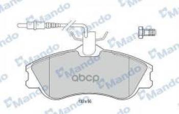 Колодки тормозные передние (4шт.) MANDO Peugeot Partner B9 дорестайлинг (2008-2012)