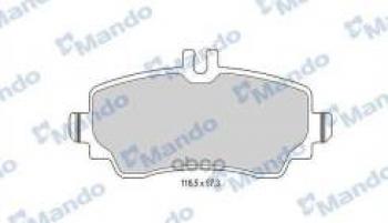 Колодки тормозные передние (4шт.) MANDO Mercedes-Benz A class W168 хэтчбэк 5 дв. (1997-2004)