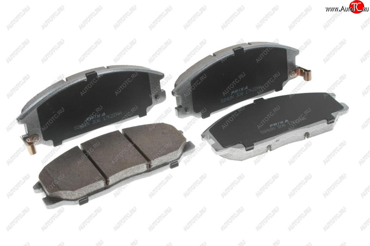 4 649 р. Колодки тормозные передние (4шт.) HANKOOK FRIXA  Hyundai Santa Fe  CM (2006-2012), Hyundai Trajet (1999-2008), KIA Opirus (2002-2010)  с доставкой в г. Тольятти