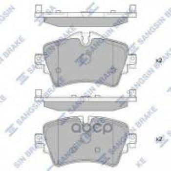 Колодки тормозные передние (4шт.) SANGSIN Mini Cooper 4 (2014-2025)