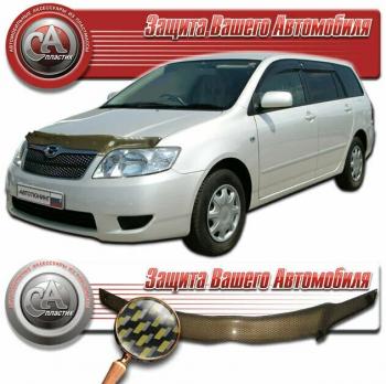 Дефлектор капота (правый руль) CA-Plastiс Nissan (Нисан) X-trail (Х-трейл)  1 T30 (2000-2007) 1 T30 дорестайлинг, рестайлинг