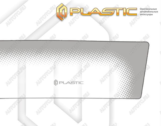 2 289 р. Дефлектора окон CA-Plastic  Solaris HC (2024-2025) (серия Comfort серебро)  с доставкой в г. Тольятти