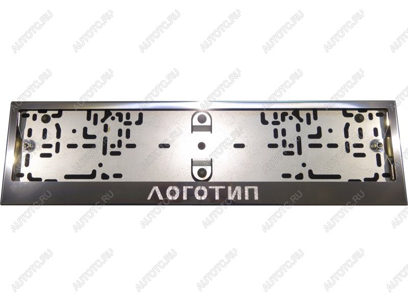 5 499 р. Рамка номерного знака (комплект) ТСС Тюнинг Audi A4 B9 дорестайлинг,седан (2016-2020) (нанесенная надпись Audi )  с доставкой в г. Тольятти