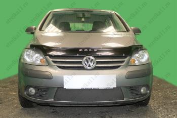 Зимняя заглушка решетки радиатора Стрелка11 Volkswagen Golf Plus 5 (2004-2009) ()