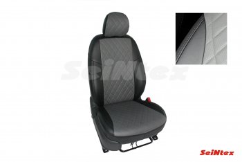 Чехлы для сидений Seintex (экокожа) Ромб Chevrolet (Шевролет) Aveo (Авео)  T250 (2006-2011), Ravon (Рэйвон) Nexia R3 (Нексия) (2016-2020)