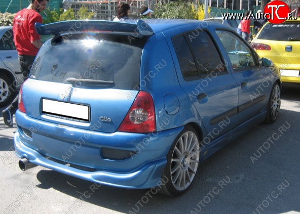 23 899 р. Задний бампер R1 Renault Clio BB дорестайлинг, хэтчбэк 5 дв. (1998-2002)  с доставкой в г. Тольятти