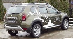 8 749 р. Накладки на колёсные арки RA Renault Duster HS рестайлинг (2015-2021) (Неокрашенные)  с доставкой в г. Тольятти. Увеличить фотографию 5