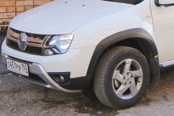 7 649 р. Накладки на колесные арки Артформ Renault Duster HS рестайлинг (2015-2021)  с доставкой в г. Тольятти. Увеличить фотографию 2