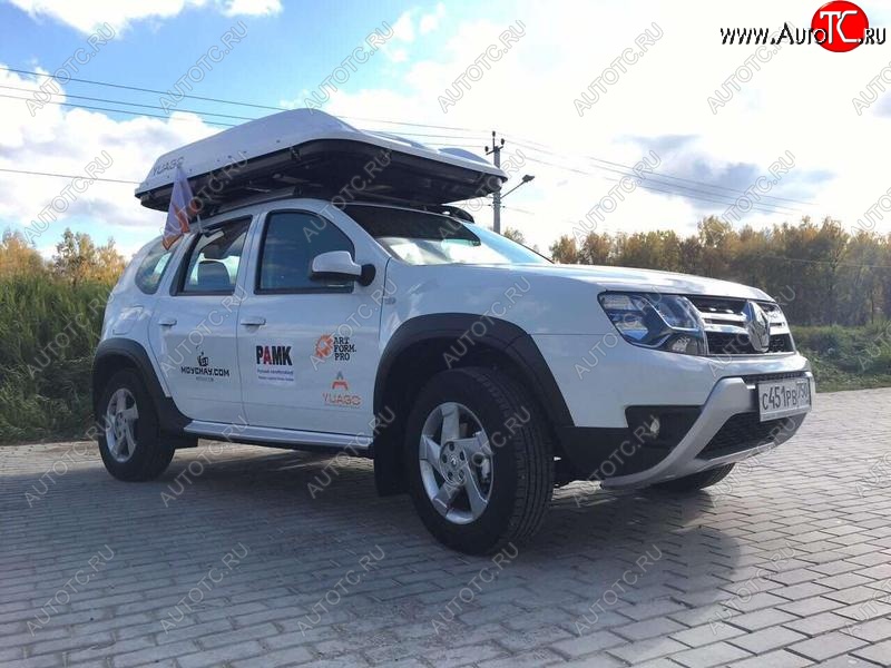 7 649 р. Накладки на колесные арки Артформ Renault Duster HS рестайлинг (2015-2021)  с доставкой в г. Тольятти